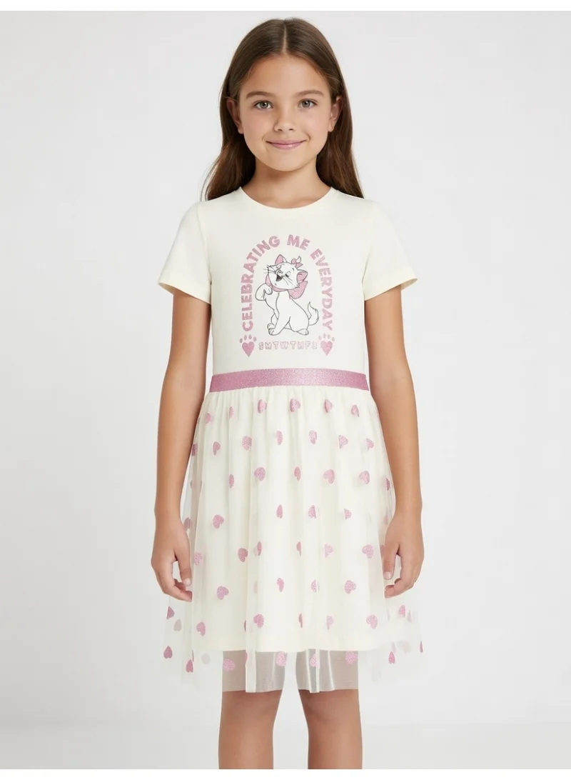 Disney Marie the Cat | Tulle Dress | Cream